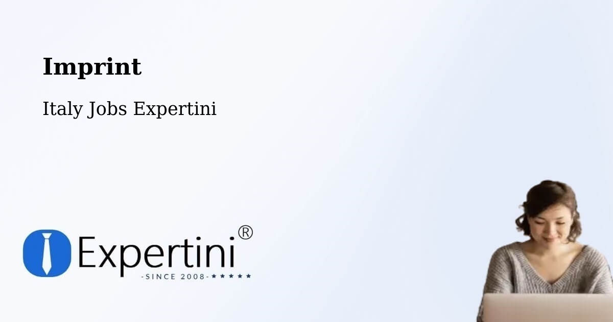 Imprint – Tivoli - Italy Jobs Expertini